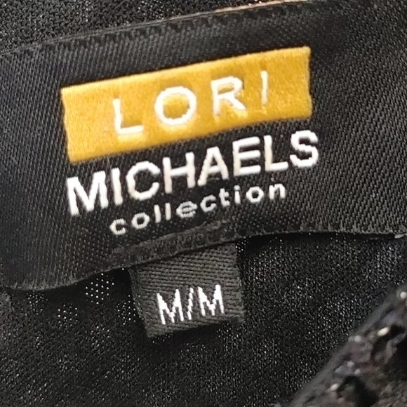 Vtg Lori Michaels Collection Women's Sz Medium Roaring 20s Flapper Style Dress - Picture 6 of 6